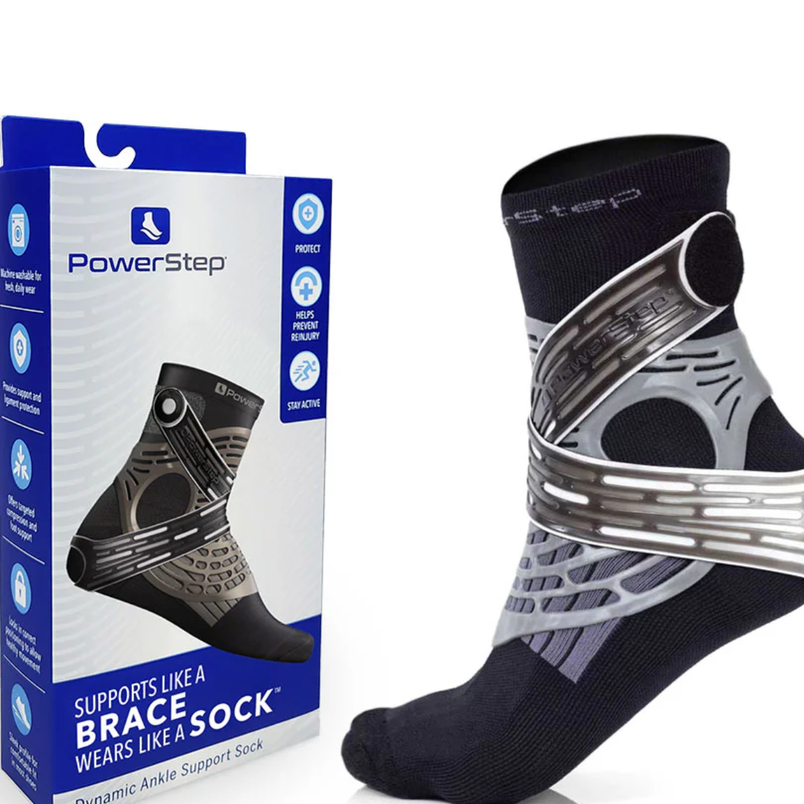PowerStep bridge | Adaptable Arch Supporting Insoles with Energize Foa ...