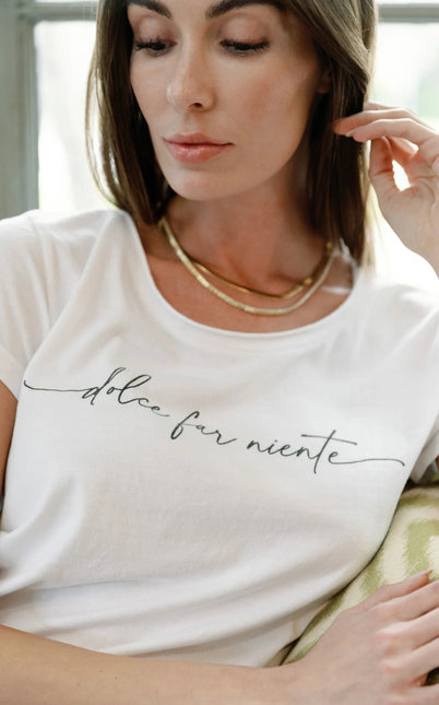 Dolce Far Niente Graphic Tee