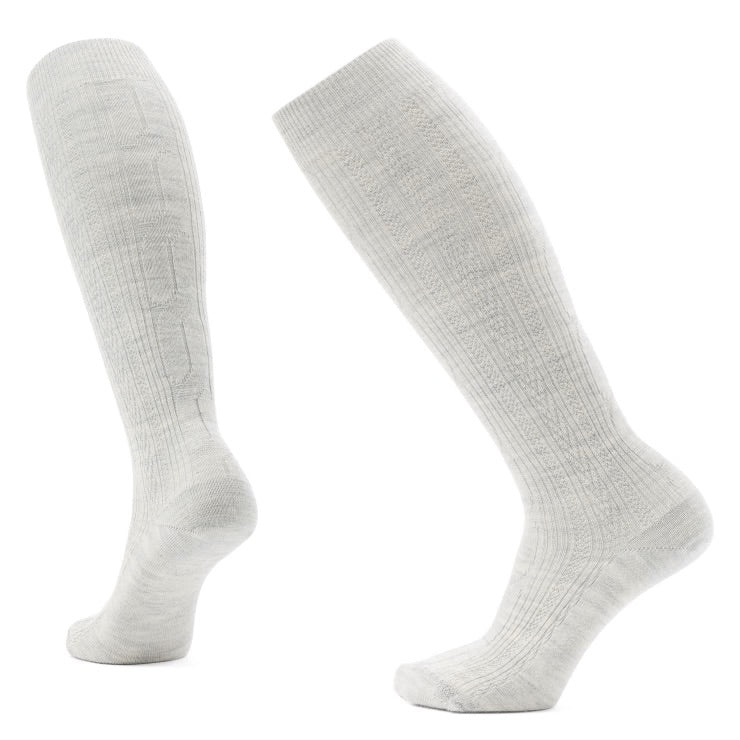 Everyday Cable Knee High Socks - ASH