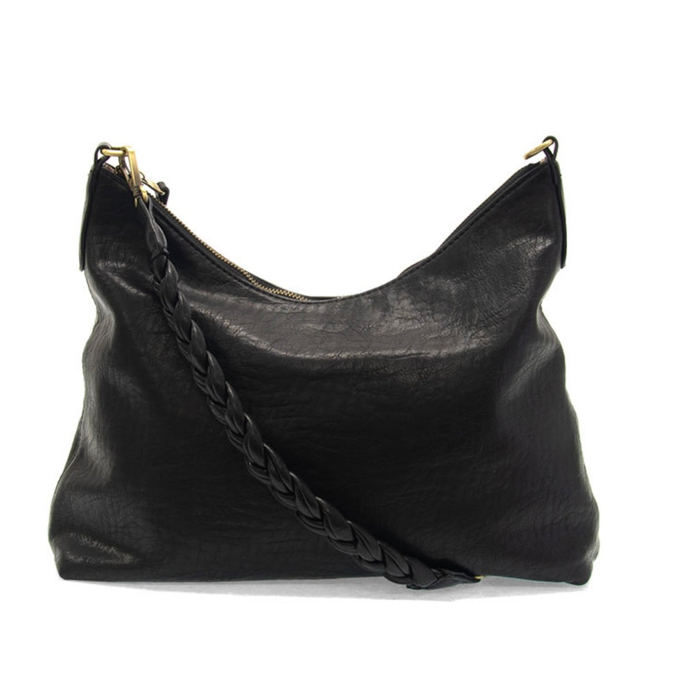 Joy Susan Selene Slouchy Hobo Bag with Braided Handle