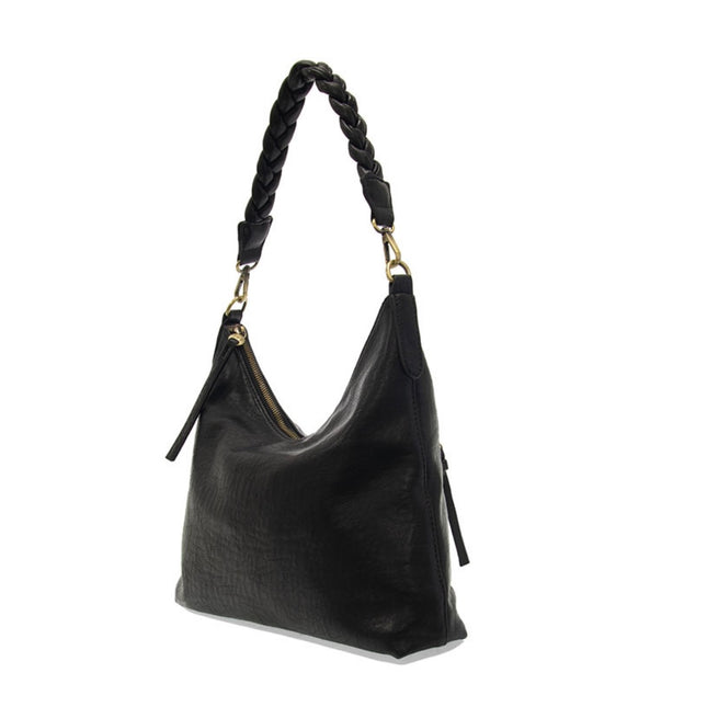Joy Susan Selene Slouchy Hobo Bag with Braided Handle