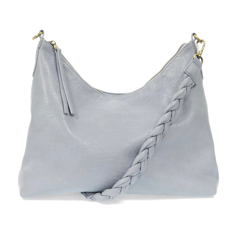 Joy Susan Selene Slouchy Hobo Bag with Braided Handle