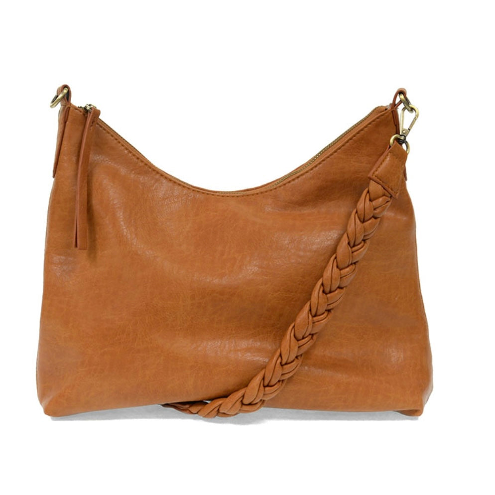 Joy Susan Selene Slouchy Hobo Bag with Braided Handle