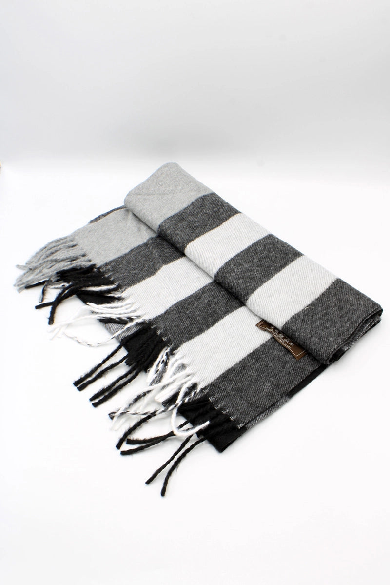 Plain Cashmere Sensation Scarf - Plaid