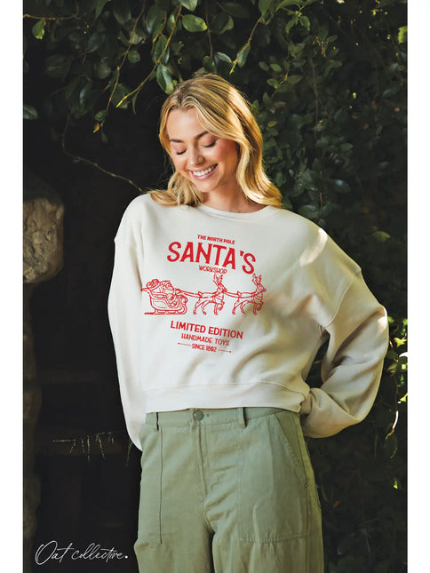 The North Pole Mid Graphic Sweatshirt