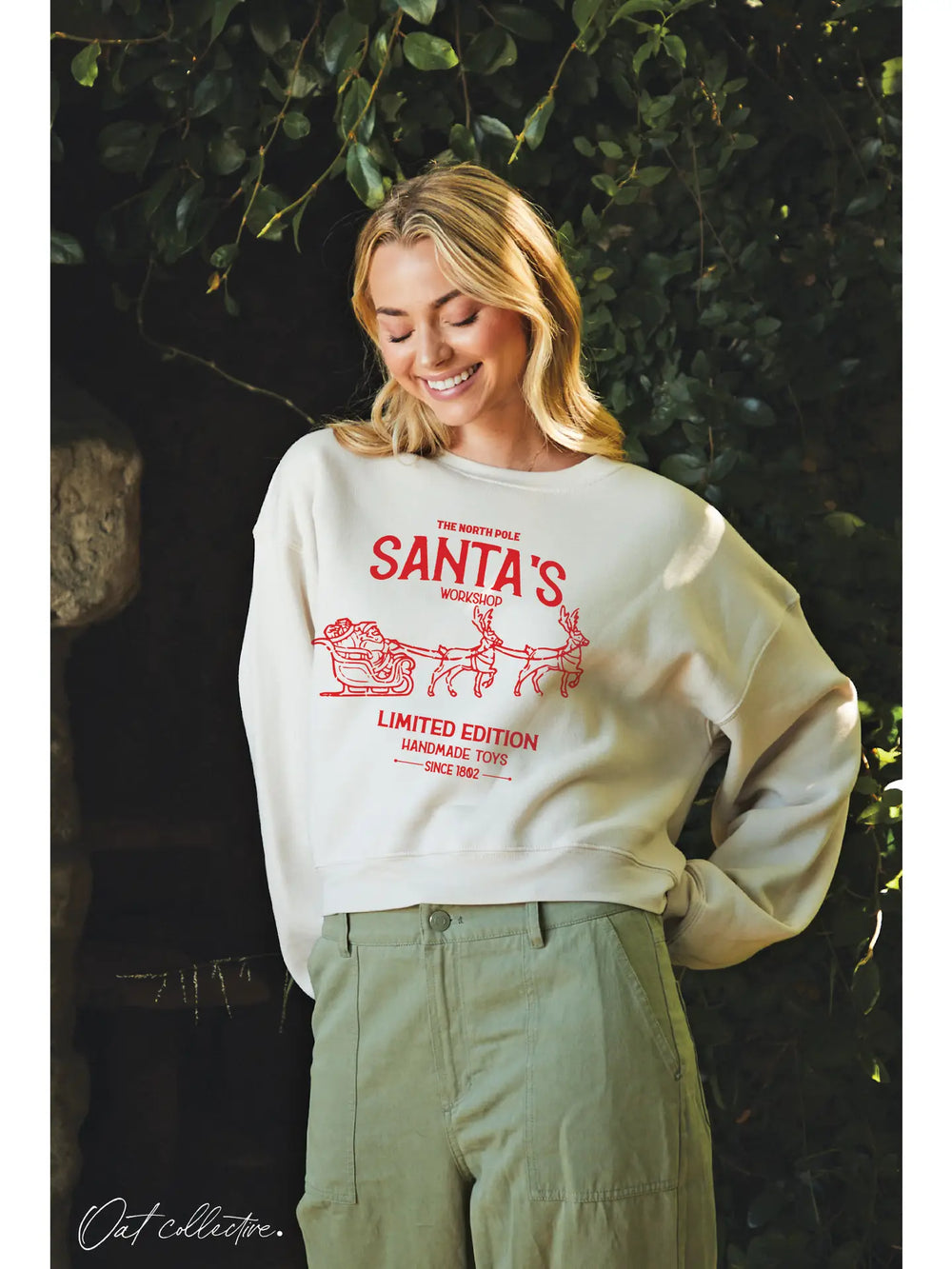 The North Pole Mid Graphic Sweatshirt