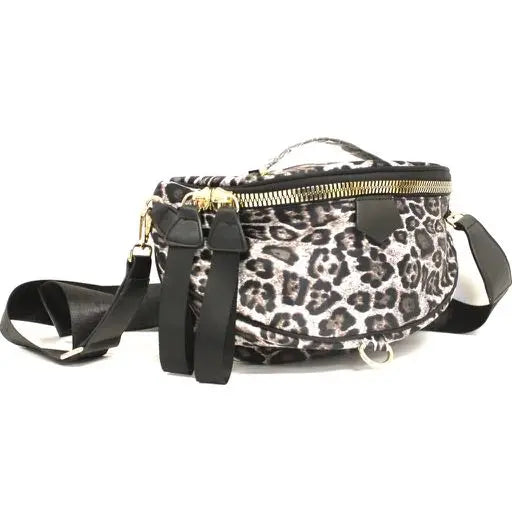 Pretty Persuasions Leopard Pattern Crossbody/Sling Bag