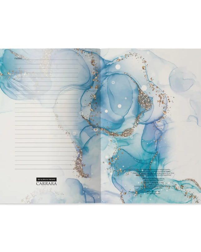 BV by Bruno Visconti A5 Notebook - Carrara Aqua