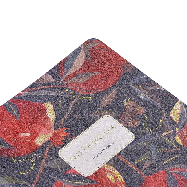 BV by Bruno Visconti Vegan Leather A5 Notebook - Pom On the Vine