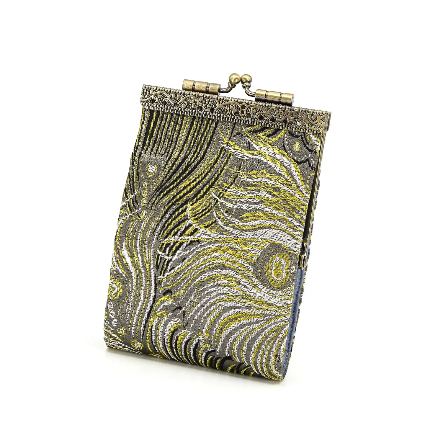 Brocade Card Holder with RFID