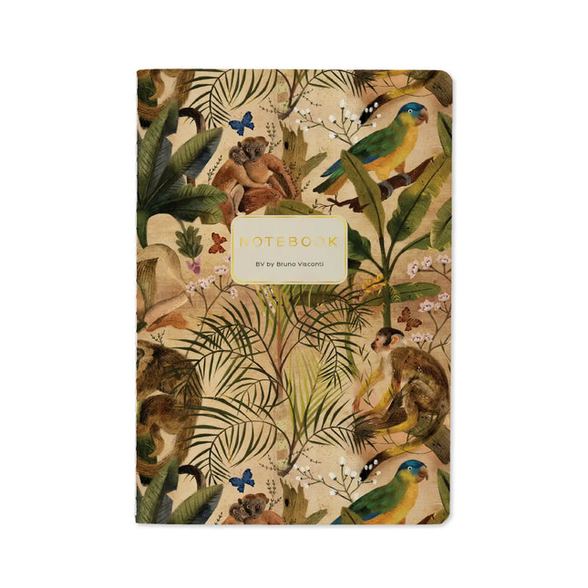 BV by Bruno Visconti A5 Notebook - Jungle