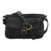 ILI Washed Flap Shoulder Bag