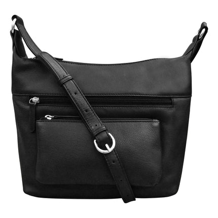 ILI Crossbody Hobo with Front Pocket