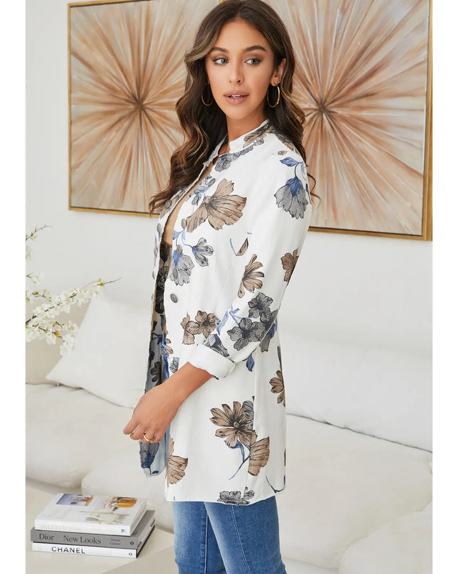 MILIO MILANO Floral Long Sargent Pepper Jacket