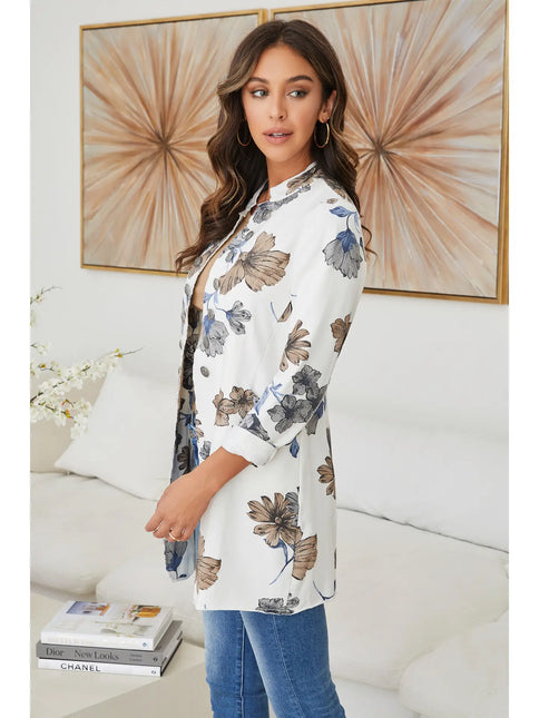 MILIO MILANO Floral Long Sargent Pepper Jacket