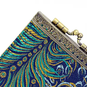 Brocade Card Holder with RFID