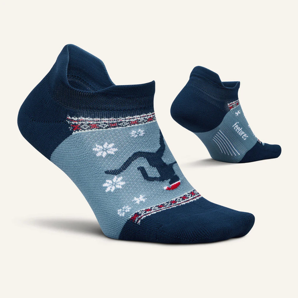 Feetures Elite Light Cushion No Show Tab - Limited Edition Holiday Runner