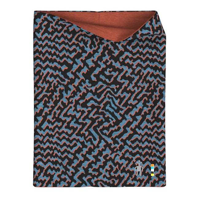 Smartwool Thermal Merino Reversible Neck Gaiter - Black Retro Line