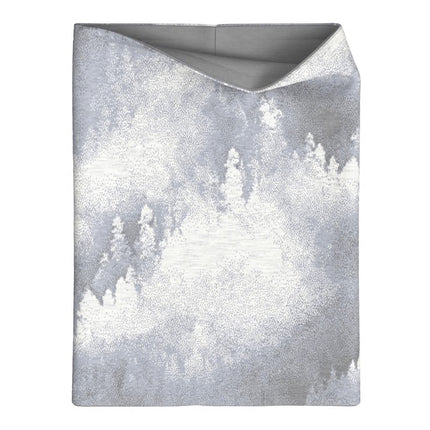 Smartwool Thermal Merino Reversible Neck Gaiter - Light Gray Foggy Pines