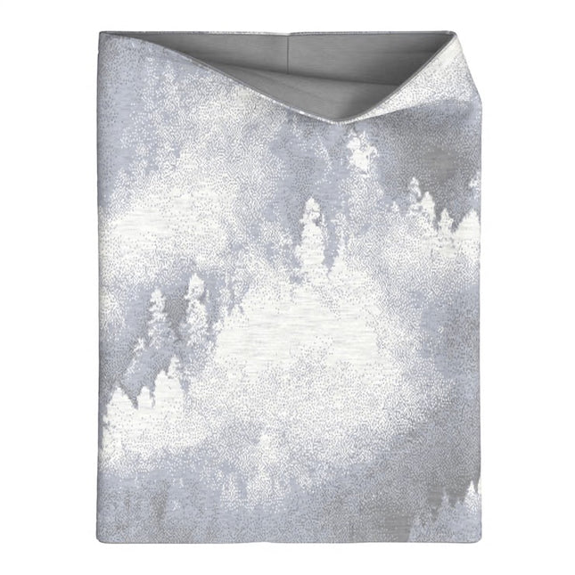 Smartwool Thermal Merino Reversible Neck Gaiter - Light Gray Foggy Pines
