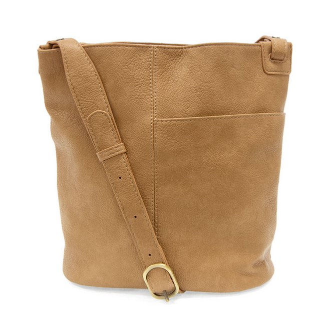 Joy Susan Bindi Front Slip Pocket Bucket Crossbody Bag