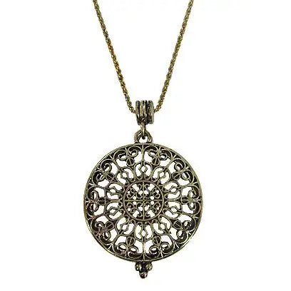 Byzantine Filigree 6 Times Magnifier Magnifying Glass Necklace