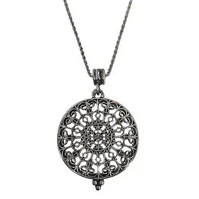 Byzantine Filigree 6 Times Magnifier Magnifying Glass Necklace