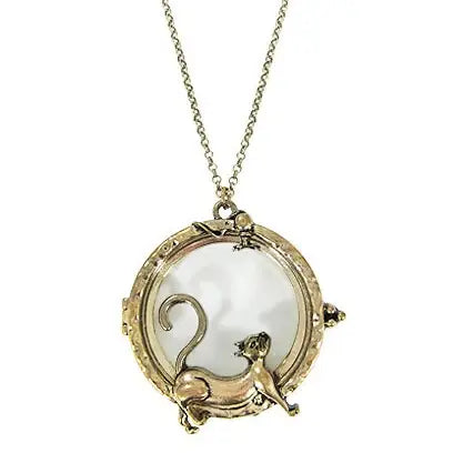 Cat & Mouse 6 Times Magnifier Magnifying Glass Necklace