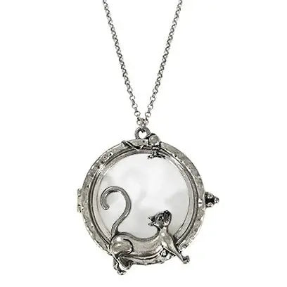 Cat & Mouse 6 Times Magnifier Magnifying Glass Necklace