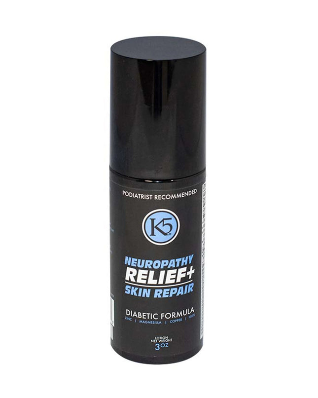 K5 Neuropathy Relief & Skin Healing Cream – Doctor Recommended for Feet, Legs and Toes – Over 20 Vitamins & Minerals – Reduce Neuropathy Symptoms & Repair Damaged Skin (8 Fl Oz)