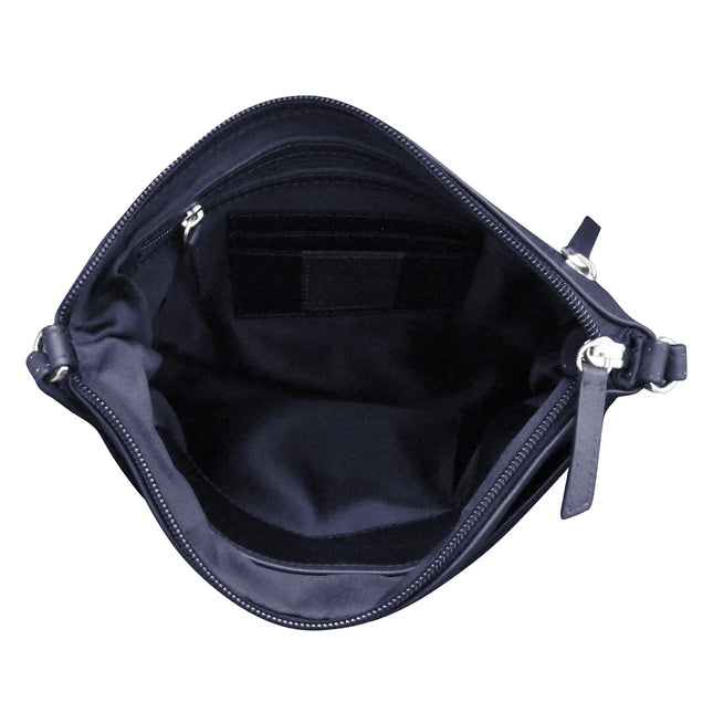 ILI Slim Suede Crossbody with Gusset