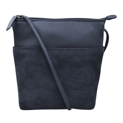 ILI Slim Midi Sac Suede Crossbody
