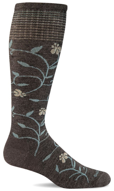 Sockwell Women’s Full Sun | Moderate Graduated Compression Socks - Charcoal