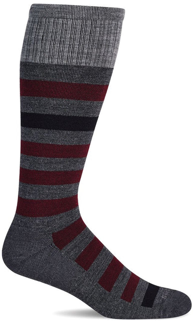 Sockwell Men’s Rugby | Moderate Graduated Compression Socks - Charcoal
