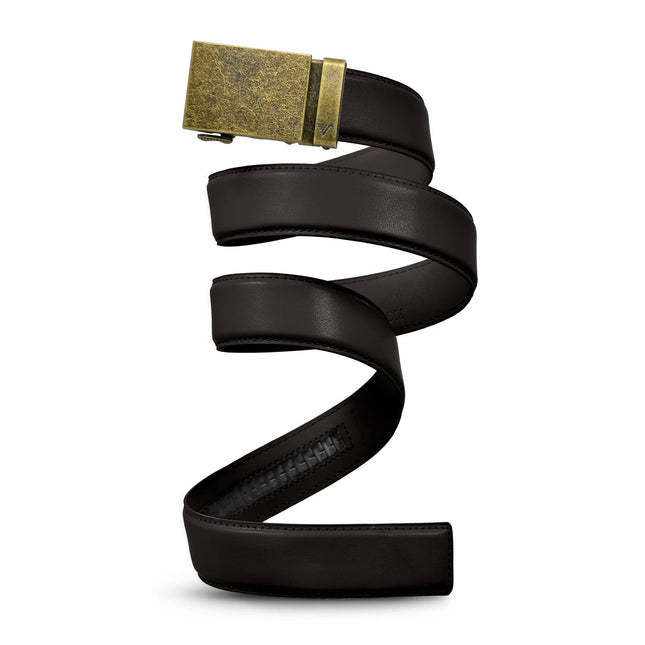 MISSION BELT| BRONZE - IN DARK BROWN