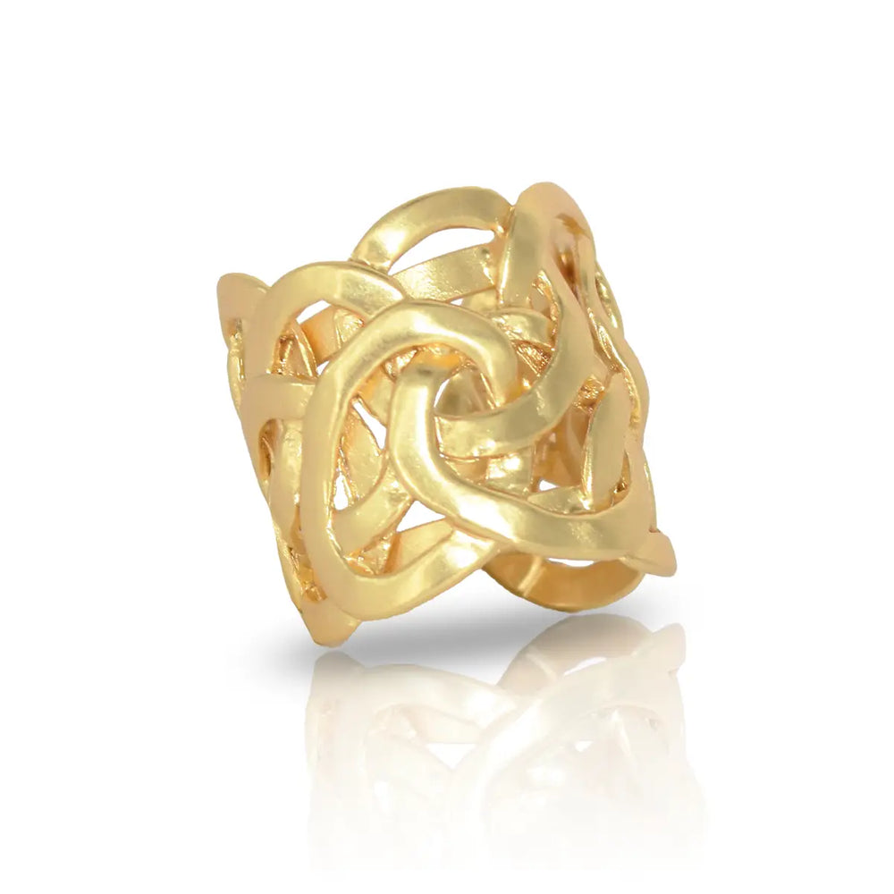 Stylish Overlap Ring