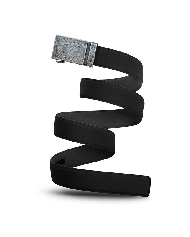 MISSION BELT| IRON - IN PITCH BLACK CANVAS