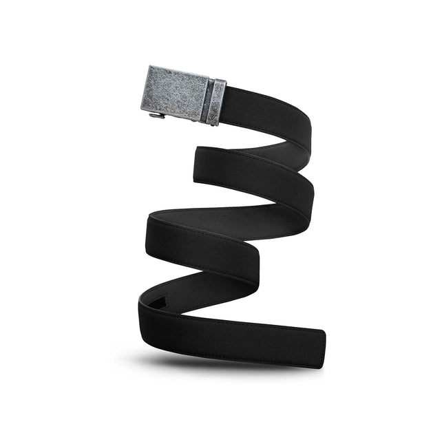 MISSION BELT| IRON - IN PITCH BLACK CANVAS