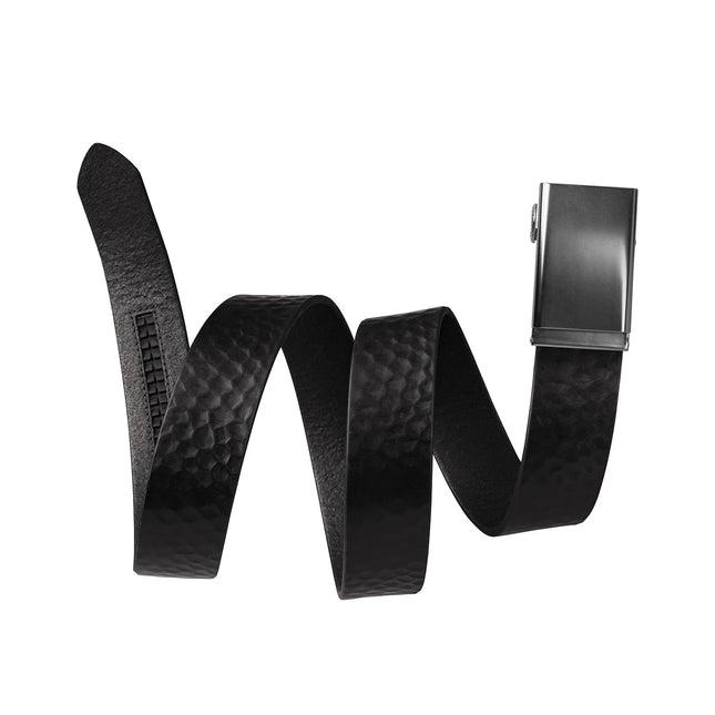 MISSION BELT| GUN METAL/CADDY FULL GRAIN - IN BLACK
