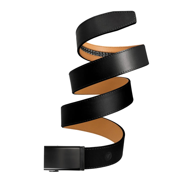 MISSION BELT| NERO ITALIAN FULL GRAIN - IN BLACK