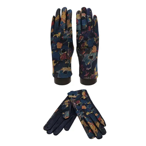 Mediterranean Concepts - Art Floral Digital Print Glove