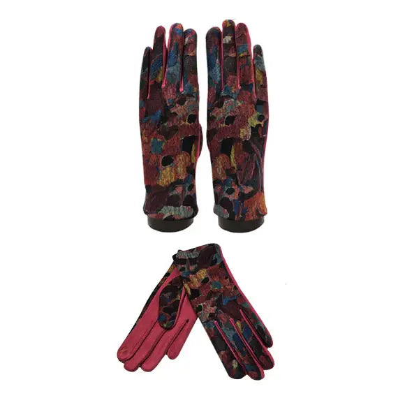 Mediterranean Concepts - Art Floral Digital Print Glove