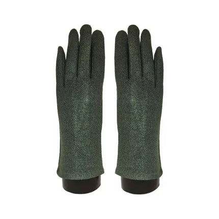 Mediterranean Concepts - Olive Green Cashmere Touch Glove