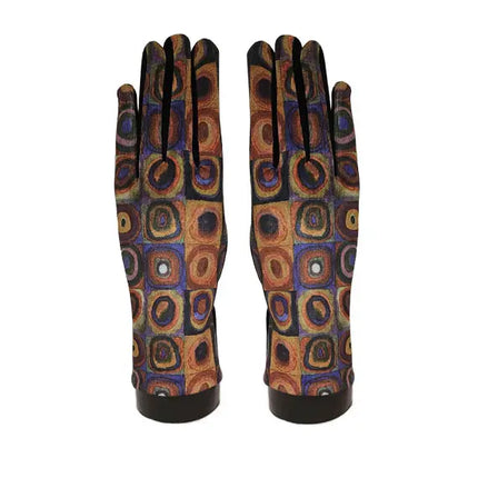 Mediterranean Concepts - Wessily Kandinsky Small Square and Dots Glove