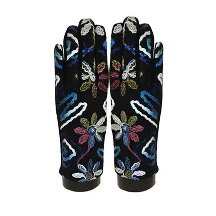 Mediterranean Concepts - Yarn Geometric Flowers Glove