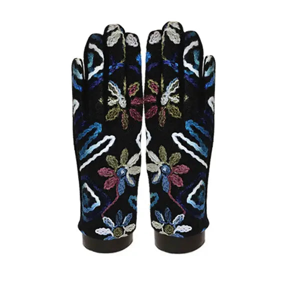 Mediterranean Concepts - Yarn Geometric Flowers Glove