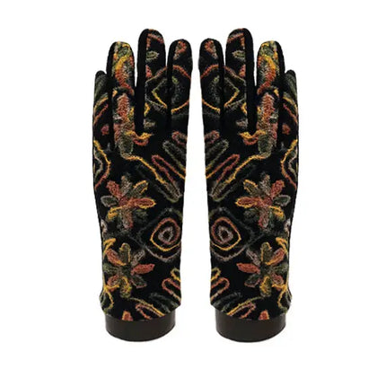 Mediterranean Concepts - Yarn Geometric Flowers Glove