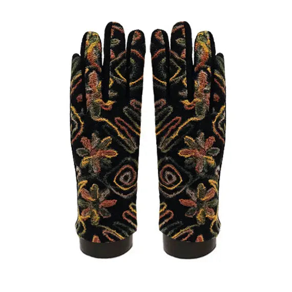 Mediterranean Concepts - Yarn Geometric Flowers Glove