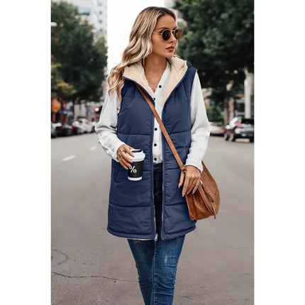 Faux Fur Coat Vest