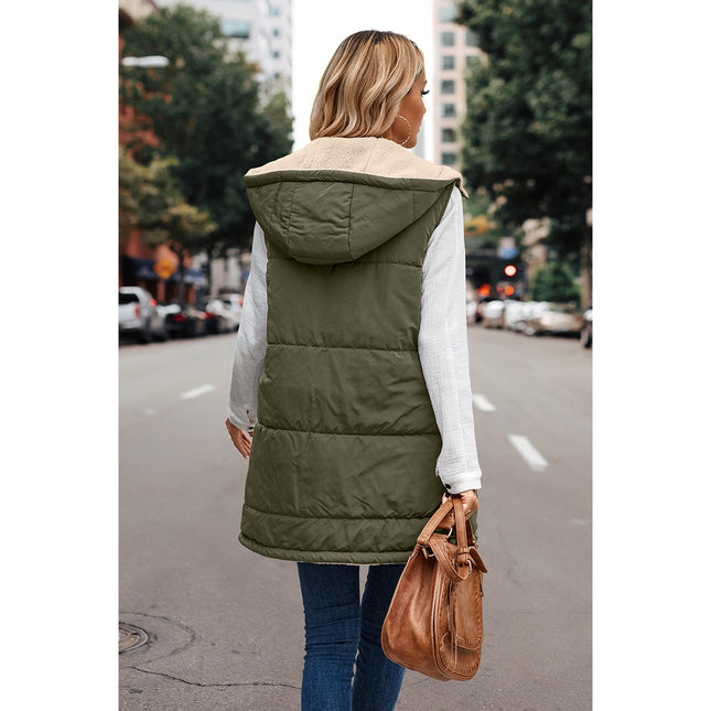 Faux Fur Coat Vest